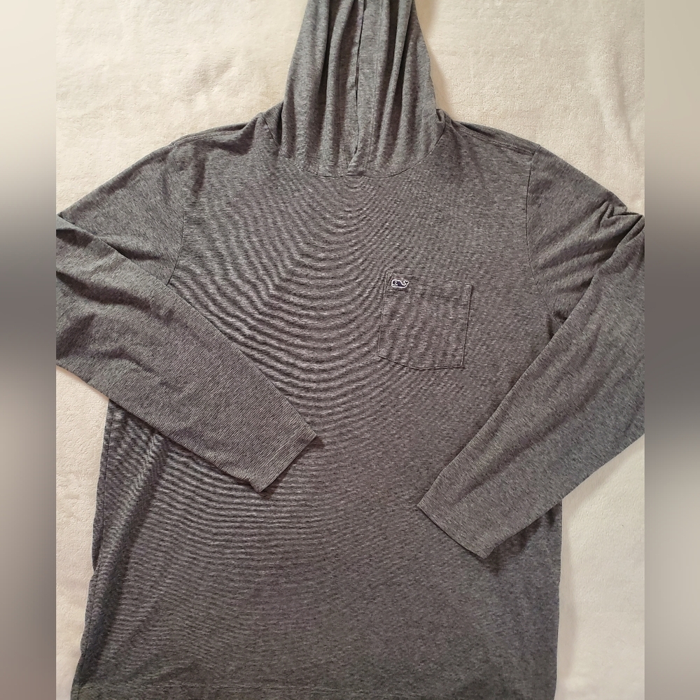 Vineyard Vines Gray Long Sleeve Hoodie